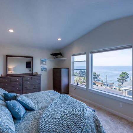 Oceanview Townhome - Pet Friendly - Sleeps 6 - King Depoe Bay Kültér fotó